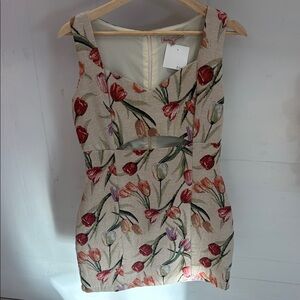 Floral Sleeveless Dress
